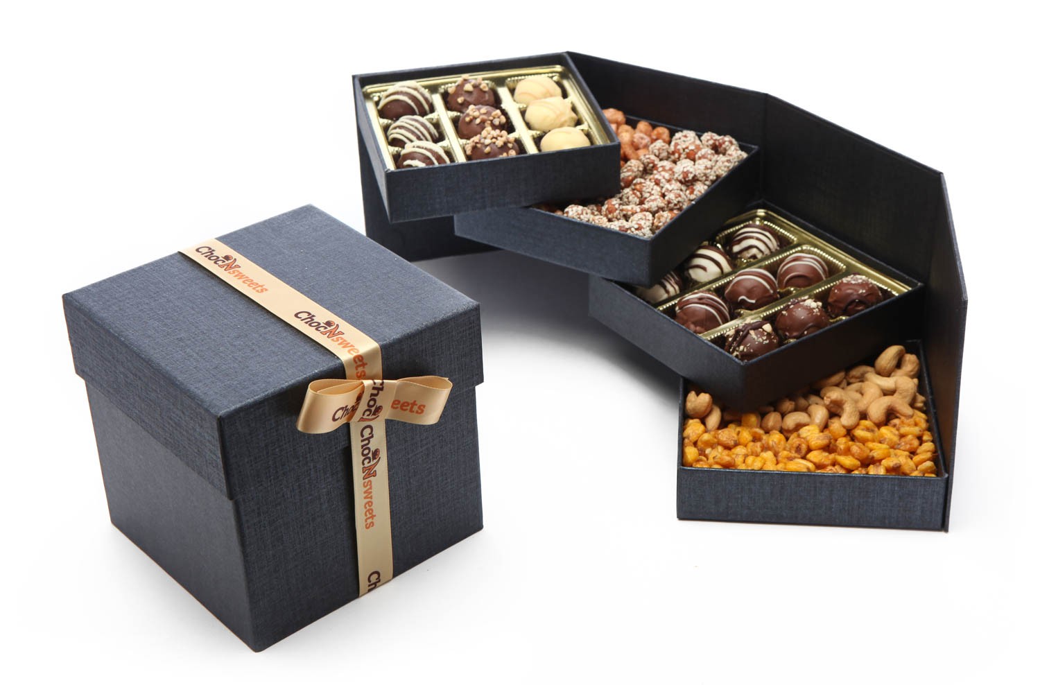  Bountiful Chocolate and Nut Giftbox