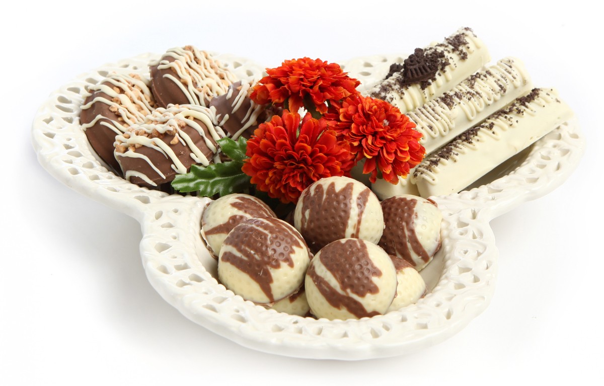 Ceramic Dish Of Dairy Delights