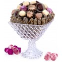 Crystal Dish of Delectable Truffles